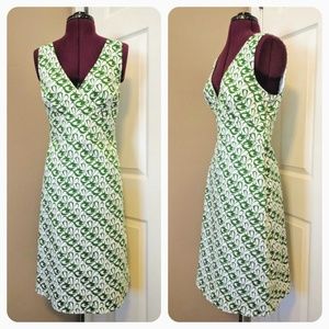 NWT Spense Green V Neck Dress